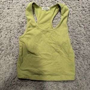 Green Tank Top